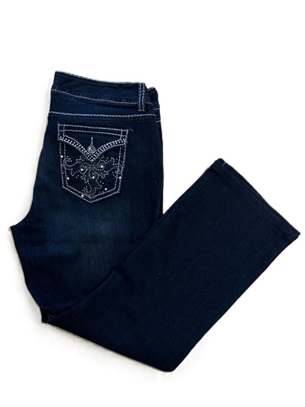 NINE WEST | Jeans with Embellished Pockets – Size 14 – EUC